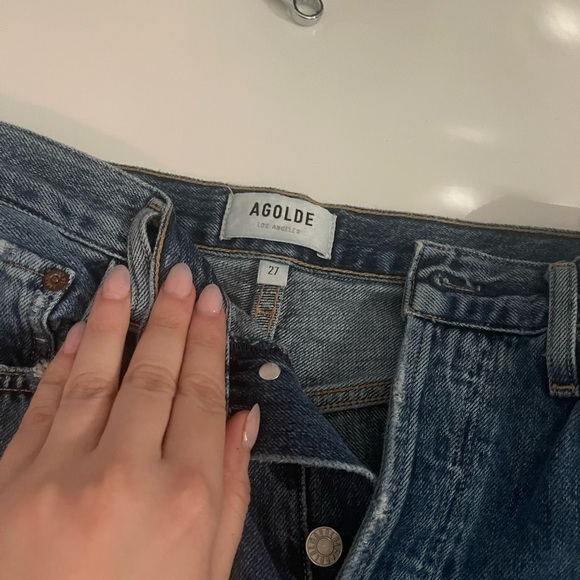 RILEY HIGH RISE STRAIGHT CROP IN FREQUENCY - Picture 4 of 5